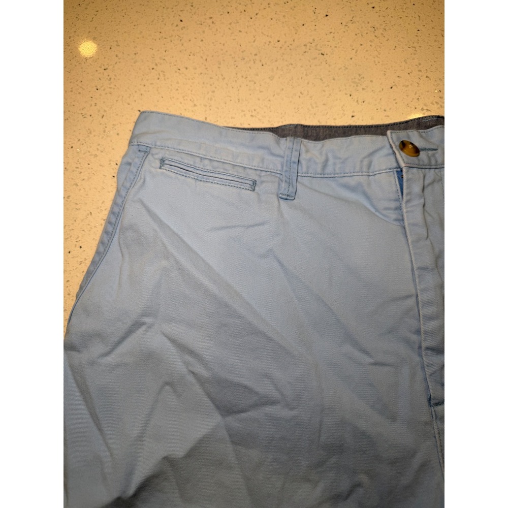 Polo Ralph Lauren Mens Light Blue Relaxed Fit Chino Shorts Size 36 Pony Logo - Picture 5 of 6